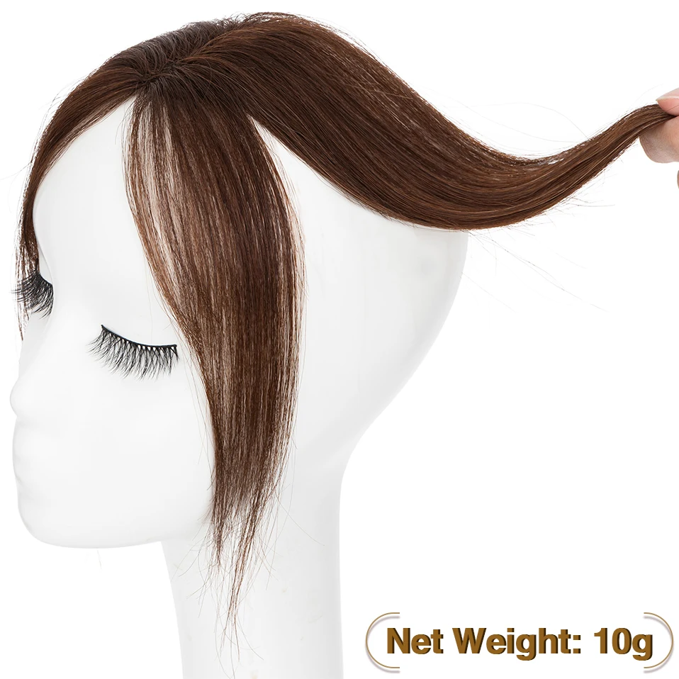 S-noilite Front Topper 3D Echthaar Pony 10g Natürliche 2