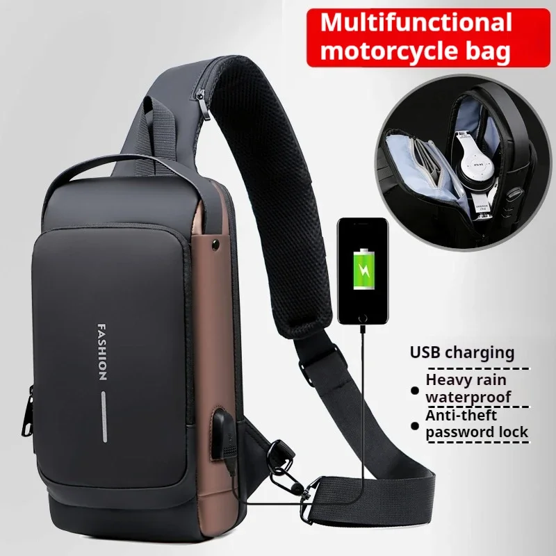 Oxford Crossbody Bag with Phone Pocket 4