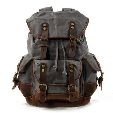 Abriebfester Canvas-Rucksack