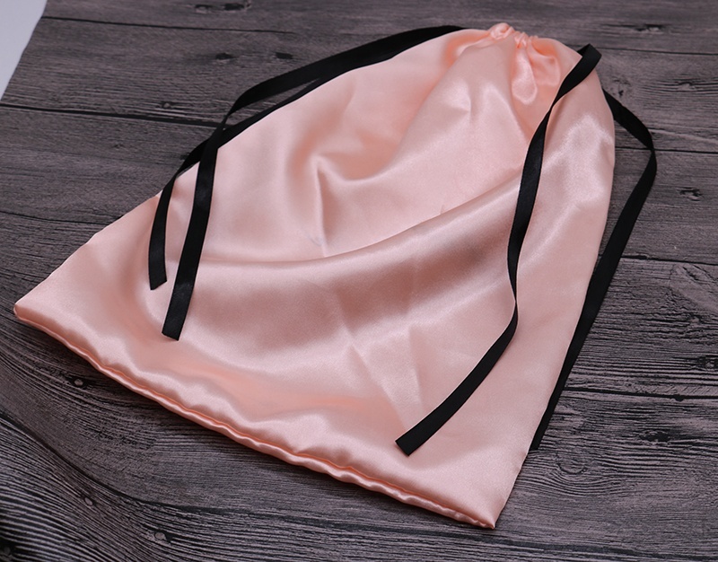 Satin-Aufbewahrungstasche für Dessous mit Kordelzug 2