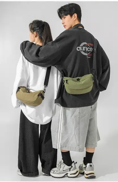 Water-Resistant Nylon Crossbody Phone Bag 4