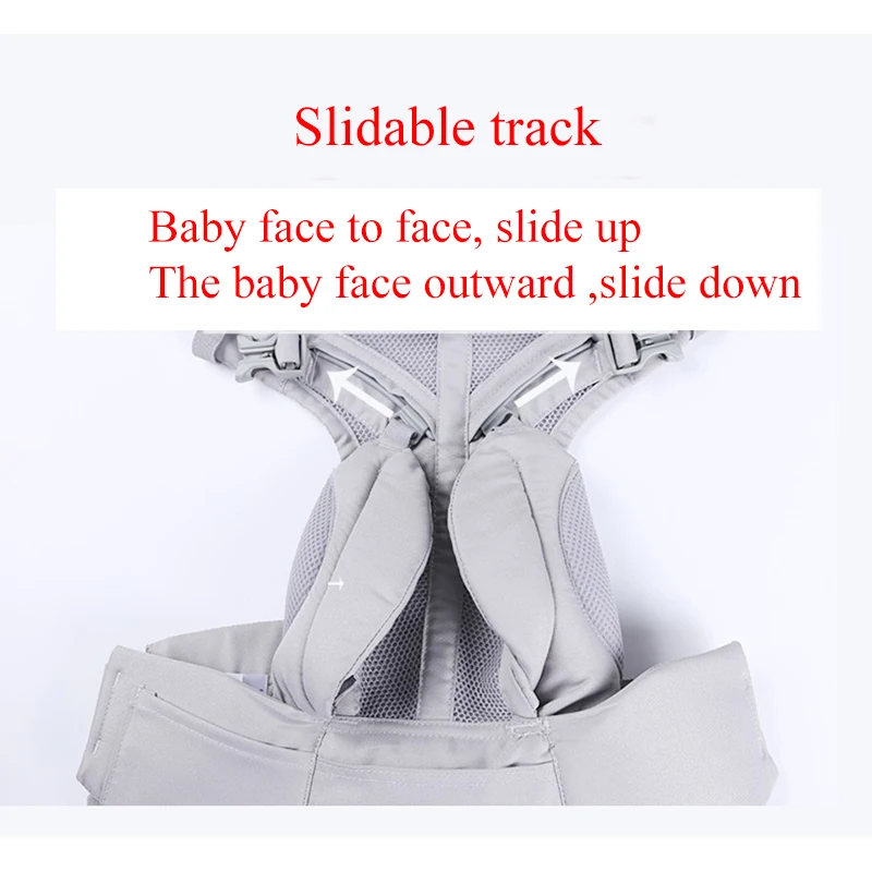 Ergonomic Baby Carrier with Hip Belt 4