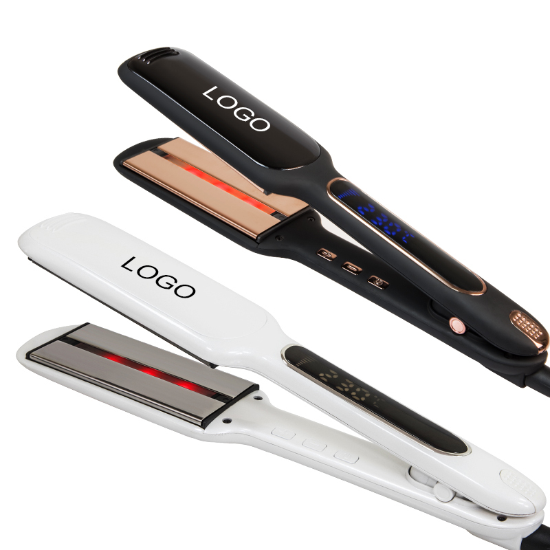 Titanium Infrared 2-in-1 Hair Straightener Curler 2