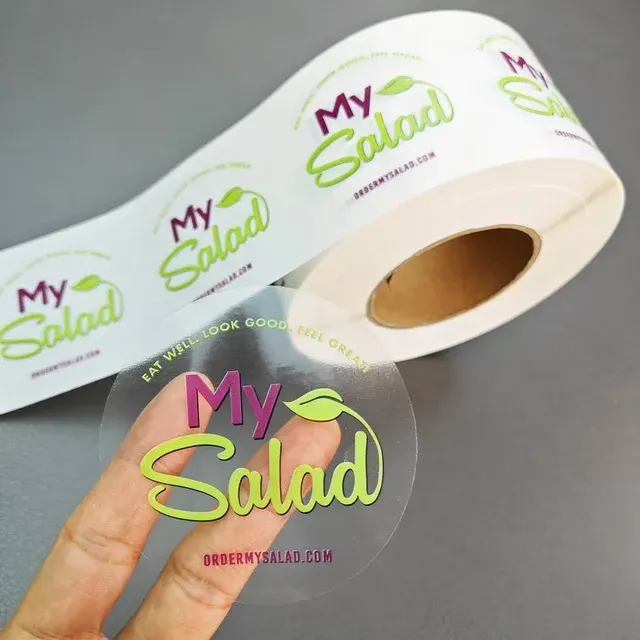 Waterproof Disposable Bubble Tea Coffee Milk Cup Sticker 2