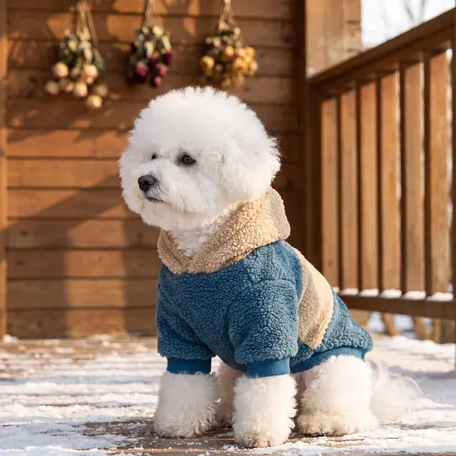 Hundekapuzenpullover Kapuzenbekleidung für Haustiere Herbst- und Winterbekleidung Hunde 2