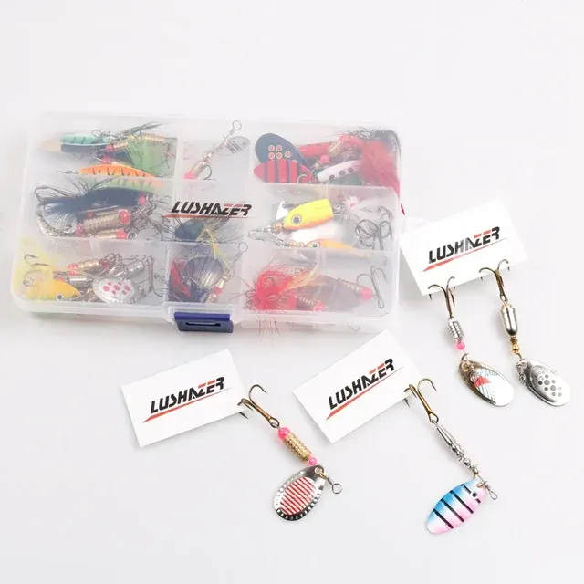 30-Piece Inline Spinner Bait Kit 3