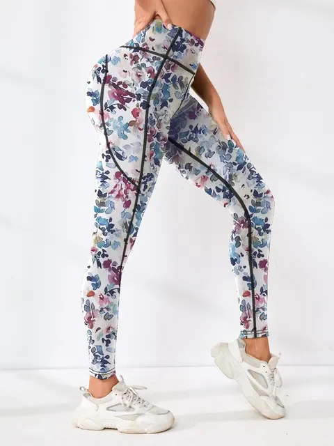 High-Waist-Fitnesshose 4