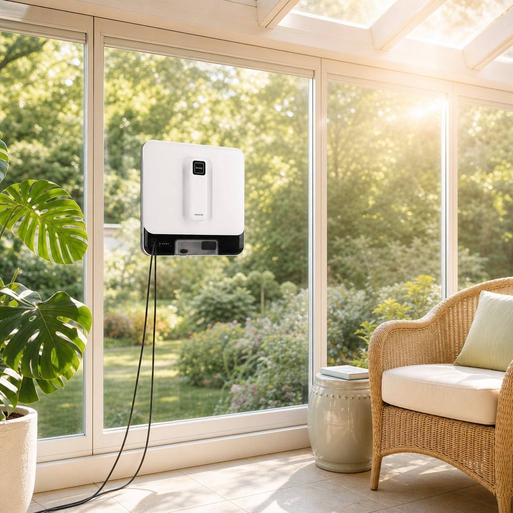 Electric Automatic Smart Window Cleaning Robot With Auto 3