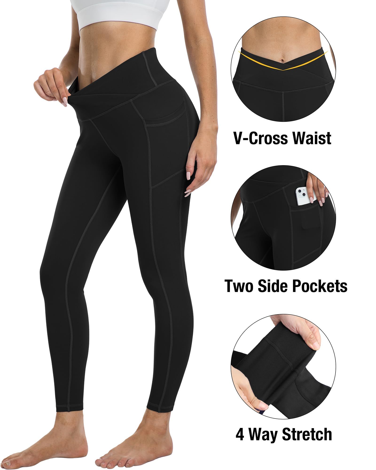 Embroidery Scrunch Seamless High Waist Plus Size Four-Way 2