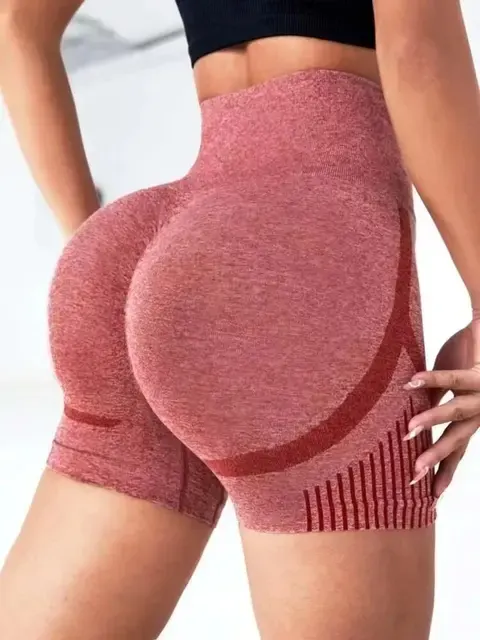 High-Waist Yoga Shorts 3
