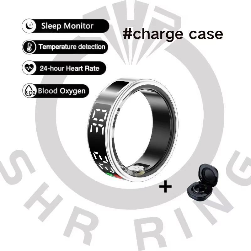 Smart Ring aus Edelstahl mit Ladeetui 3