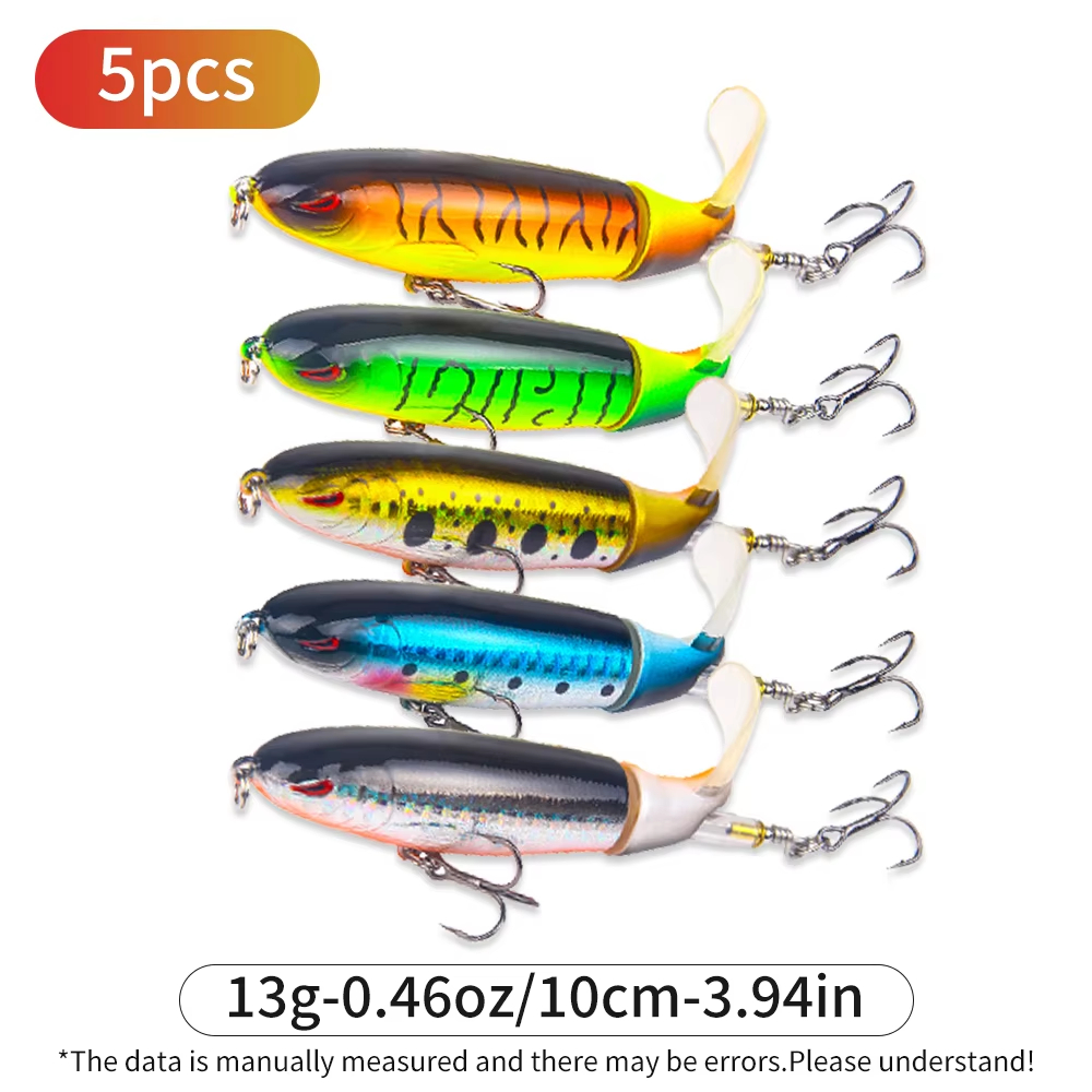 5pcs 1set 13g 10cm Water Pencil Fishing Lure