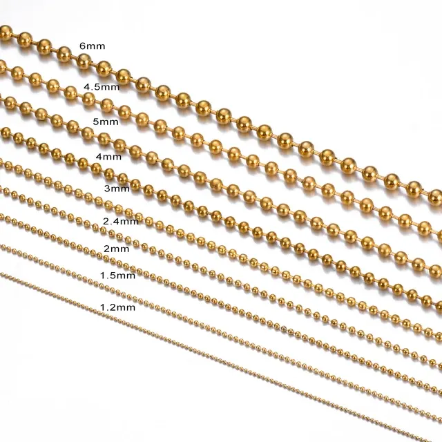 Ball Chain Necklace 2