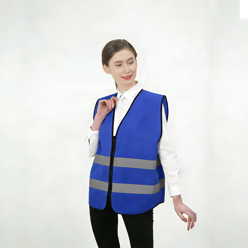Free Customizable Hi Vis Reflective Safety Vest With 3