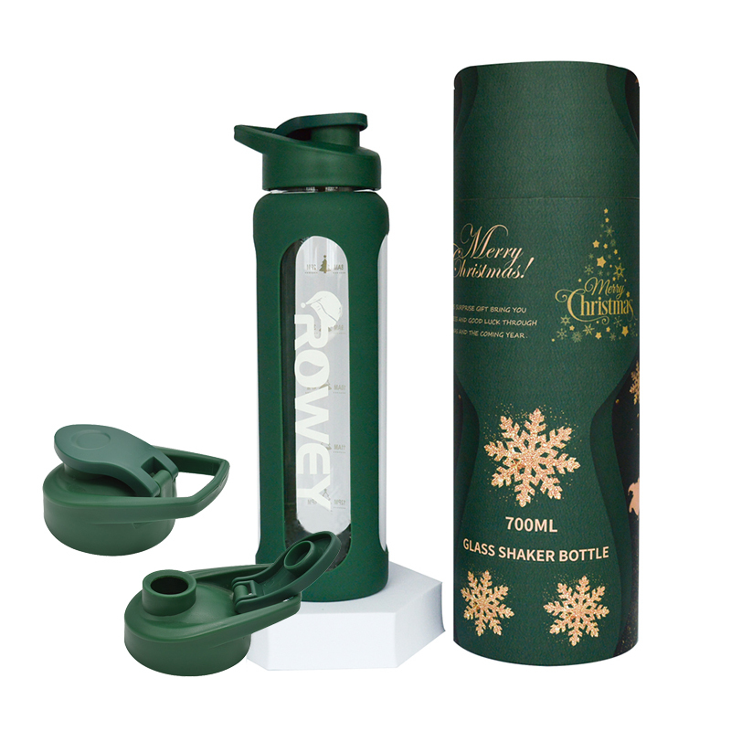 32oz Glass Water Bottle with Silicone Sleeve 3