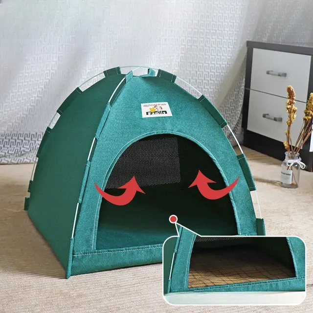 Cat House Tent 4