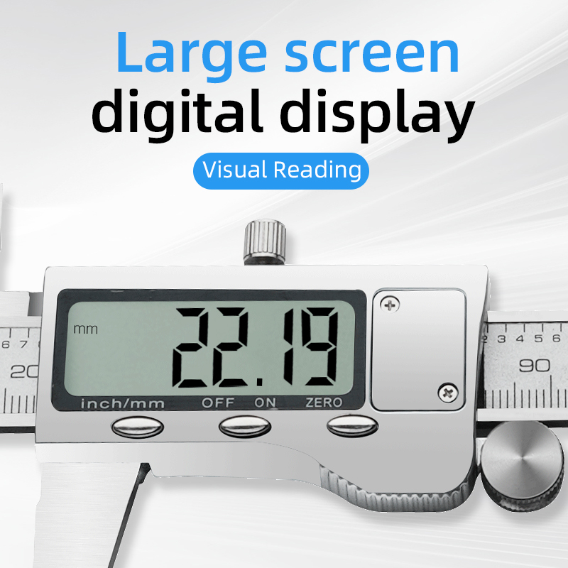 Digital Vernier Caliper Zinc Alloy 0-150mm 2