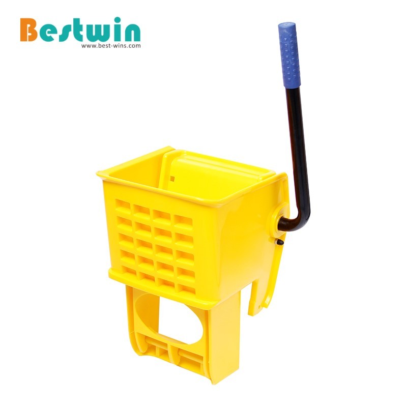 Plastic Double Mop Bucket Cleaning Trolley 4