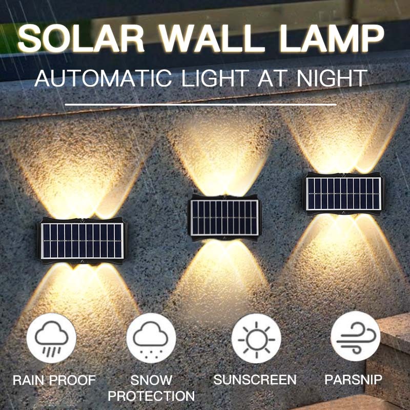 Solar Wall Light IP65 Waterproof LED Lamp Outdoor 4