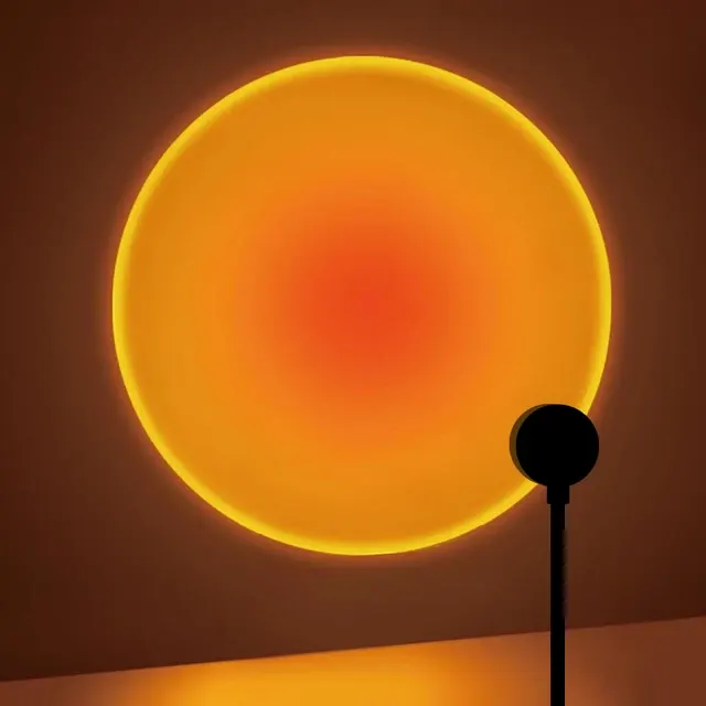 Sonnenuntergang-Projektionslampe Drehbar 1