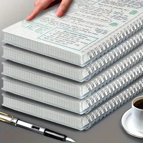 Raster-Spiralnotizbuch