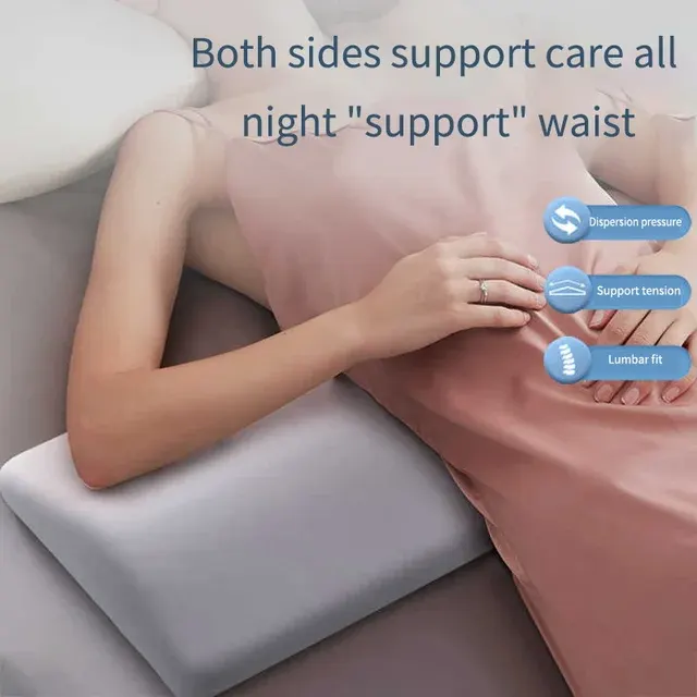 Memory Foam Lumbar Pillow for Back Support 2
