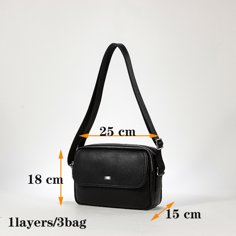 Women's Leather Crossbody Clutch Bag 2
