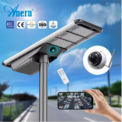 Anern Waterproof 1000W Solar Garden Lights Outdoor Led