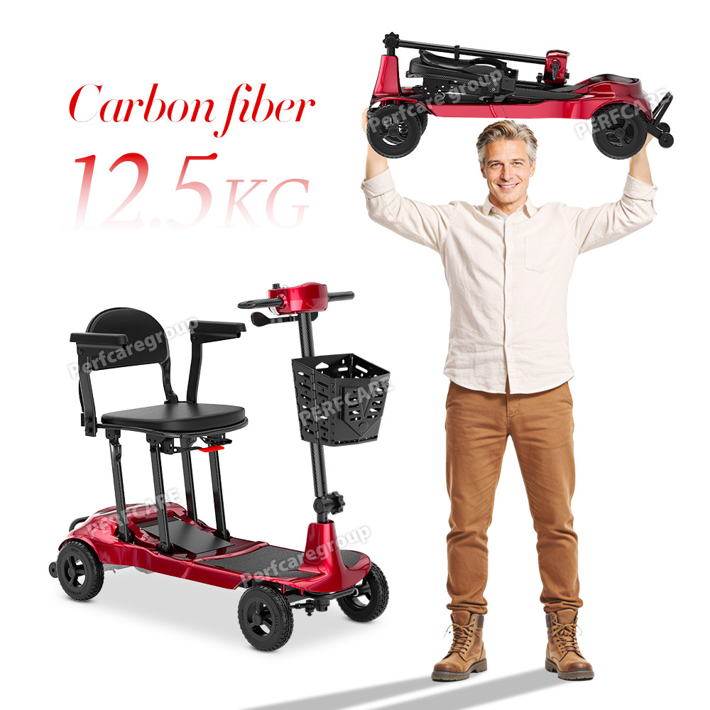 Ultralight Carbon Fiber Mobility Scooter 12kg 3