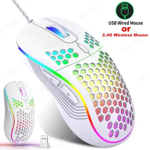 Honeycomb Wired RGB Gaming Mouse