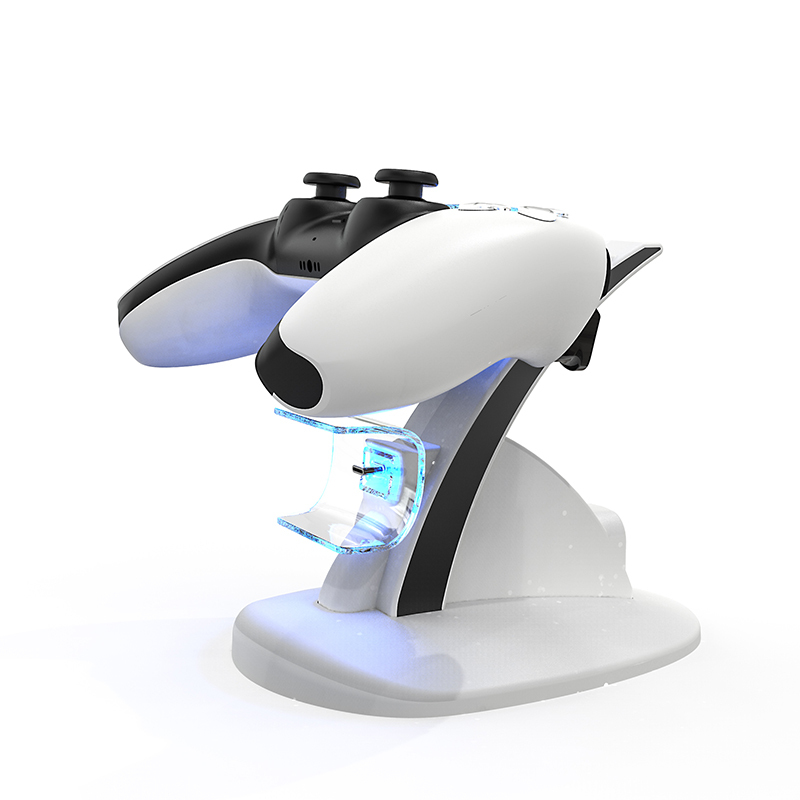 PS5 Controller Charging Station with LED Light 3