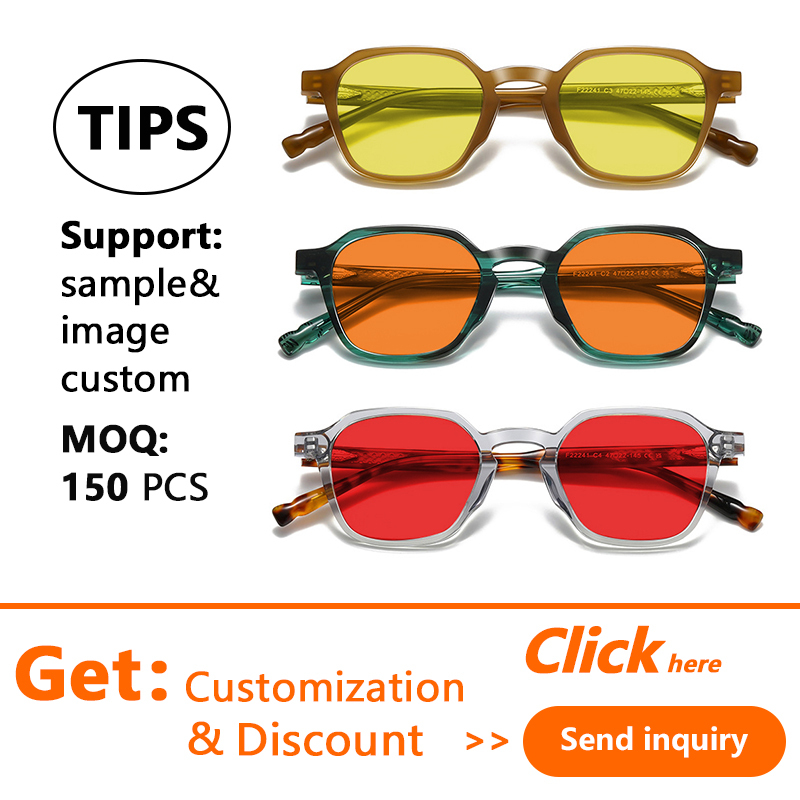 Classic Acetate Full Frame Unisex Eyeglasses Optical Frames 2