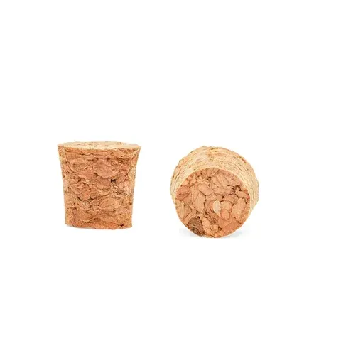 Konische Holzkorken für Weinflaschen