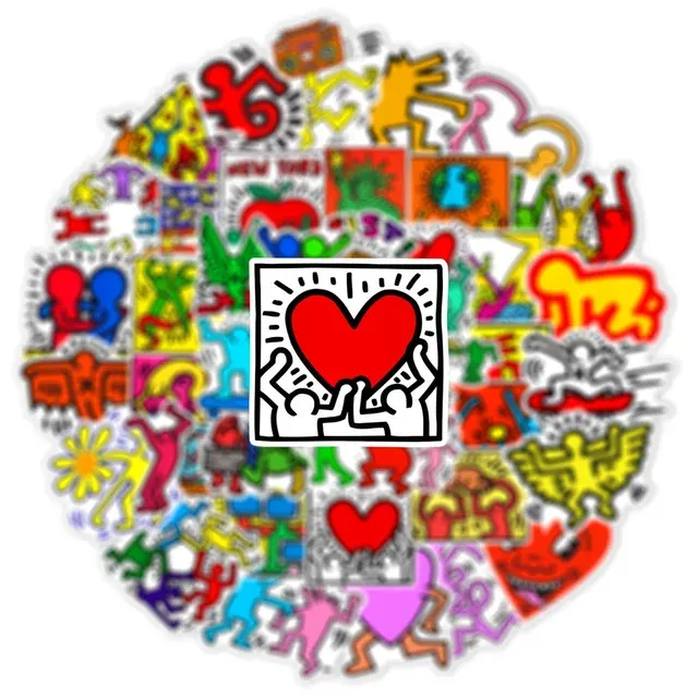 Waterproof Cartoon Art Stickers for Bottles 4
