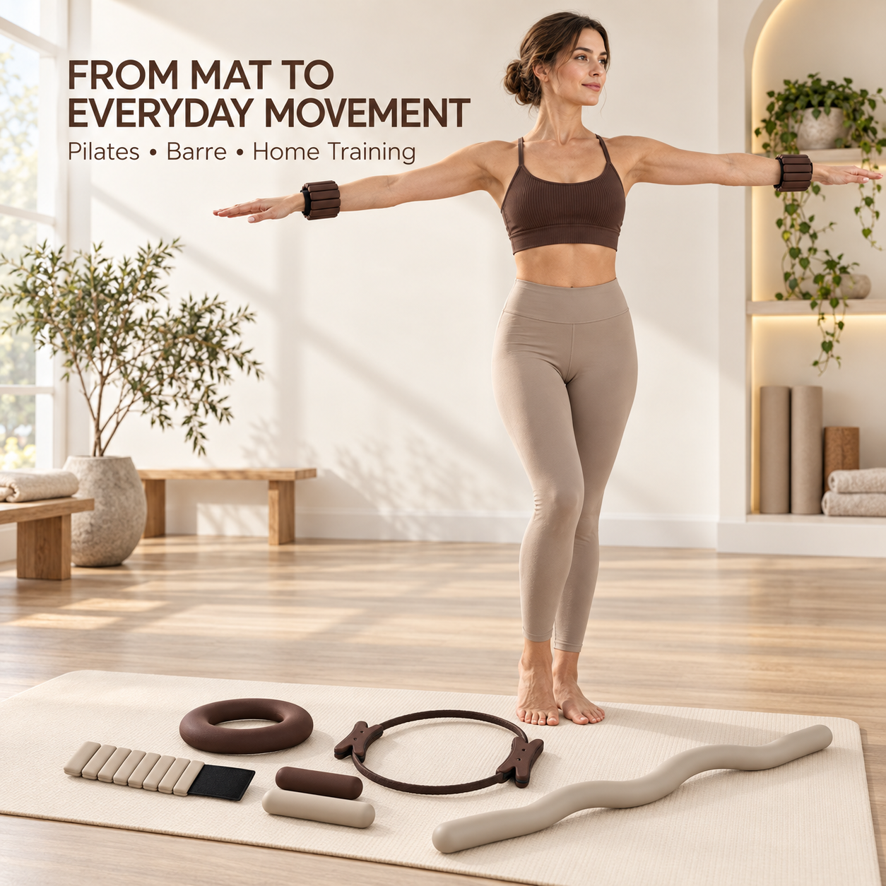 Lightweight Foldable Silicone Fitness Set 3