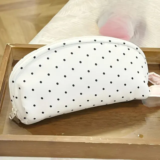 INS Polka Dot Federmäppchen in Muschelform Multifunktionale Aufbewahrungstasche 2