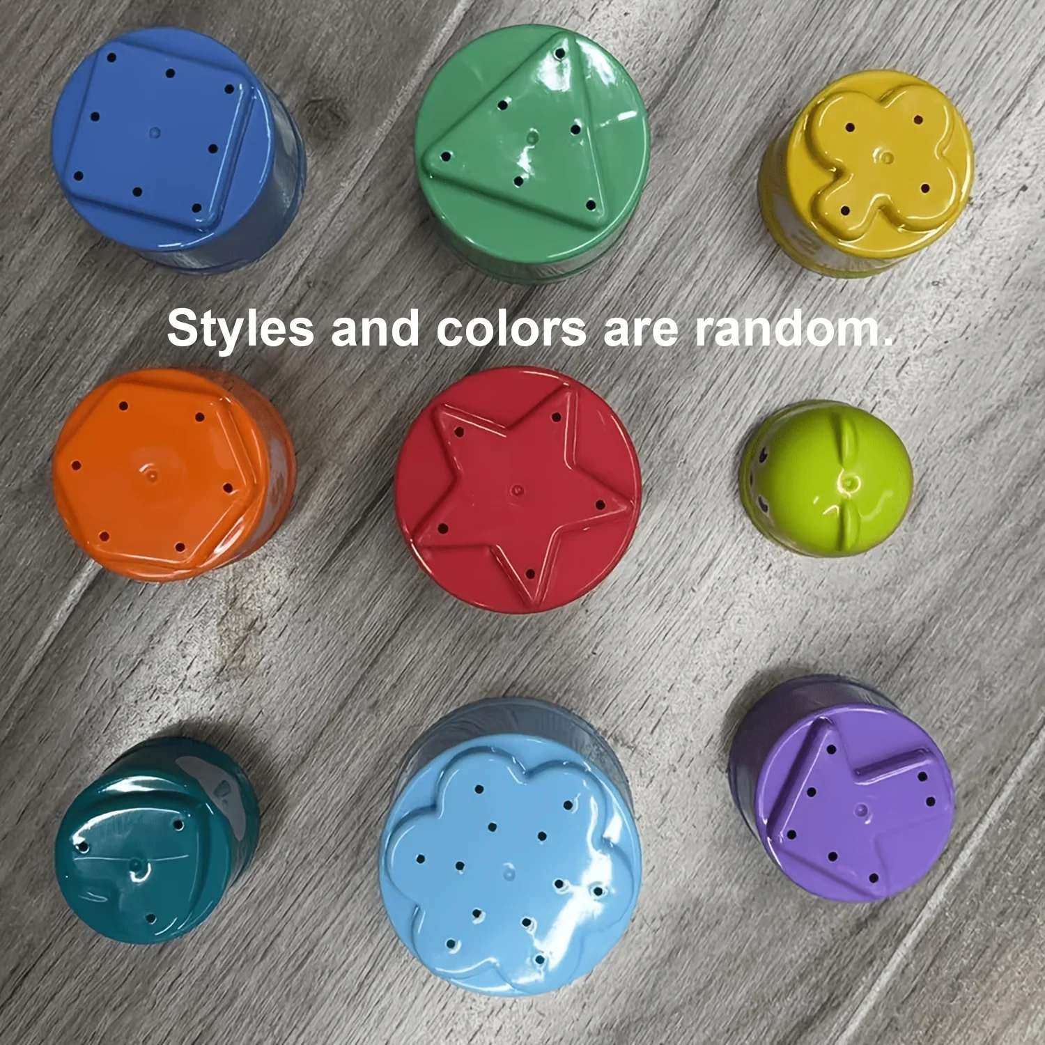 Rainbow Stacking Cups for Babies 4