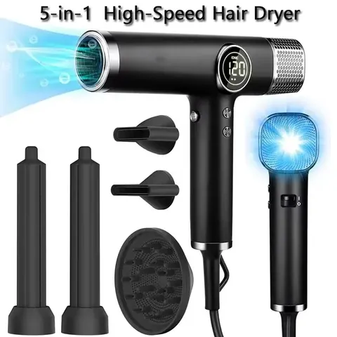 1800W Professioneller Haartrockner mit Negativen Ionen 110.000 U