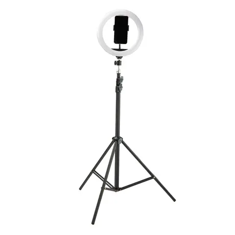 1,7m Carbon-Stativ mit Ringlicht