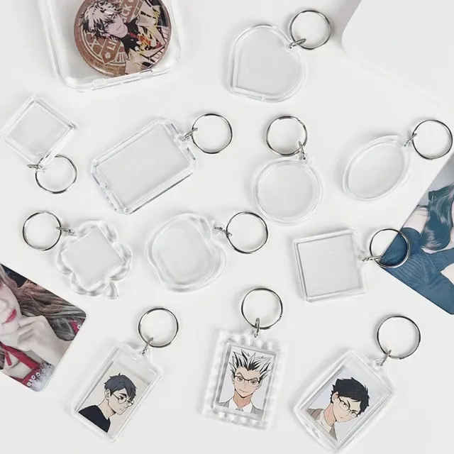 Acrylic Photo Keychain Blank 3