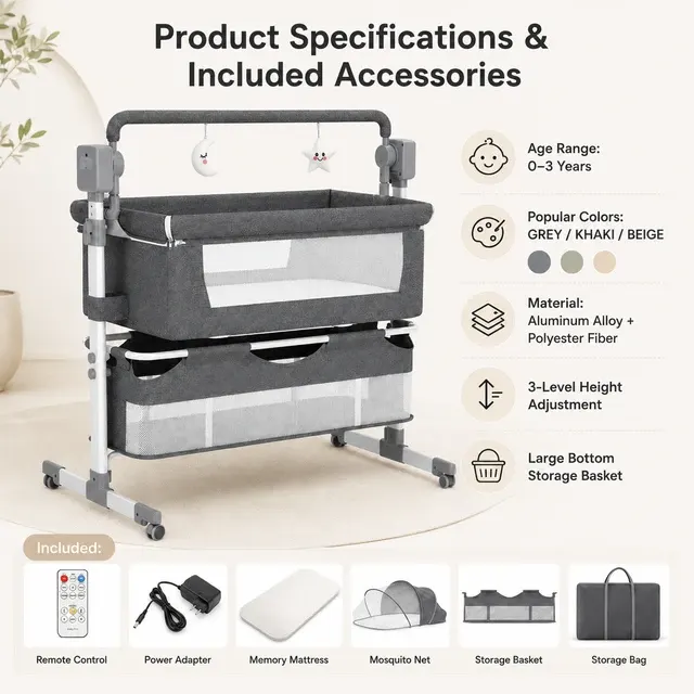 Electric Baby Cradle 3