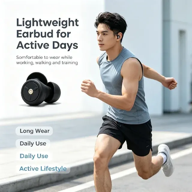 Reusable Silicone Sleep Earplugs 50dB 3