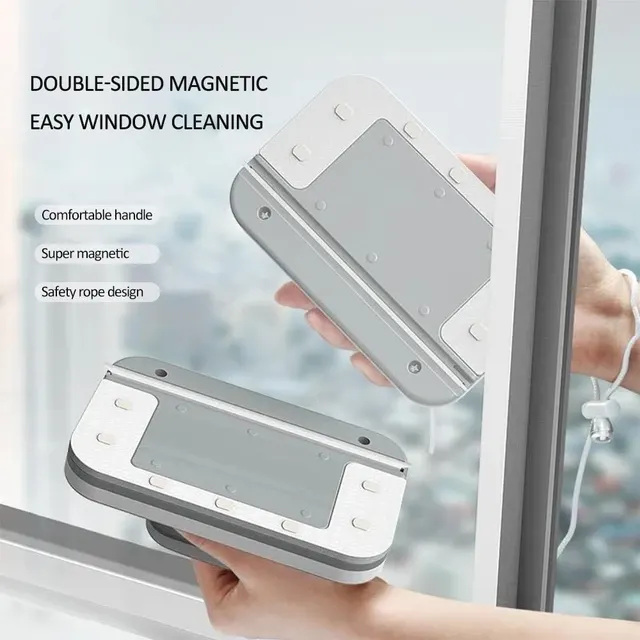 Magnetische Doppelseiten-Fensterputzbürste 3