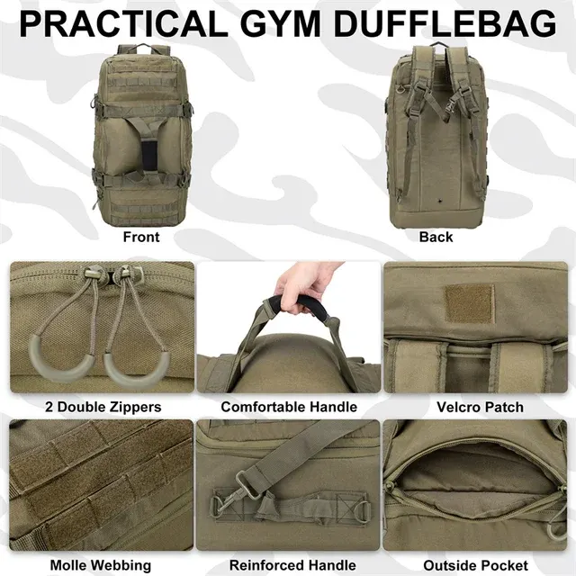Molle Mountaineering Backpack 30–80 Liter 3