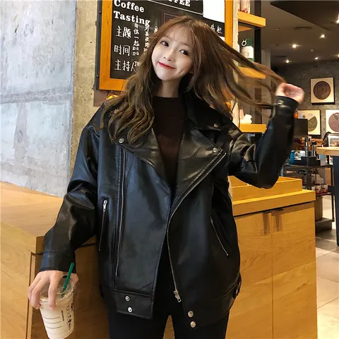 Damen-Lederjacke