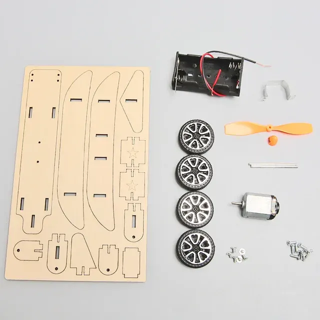 Wooden Airplane Model Kit 4