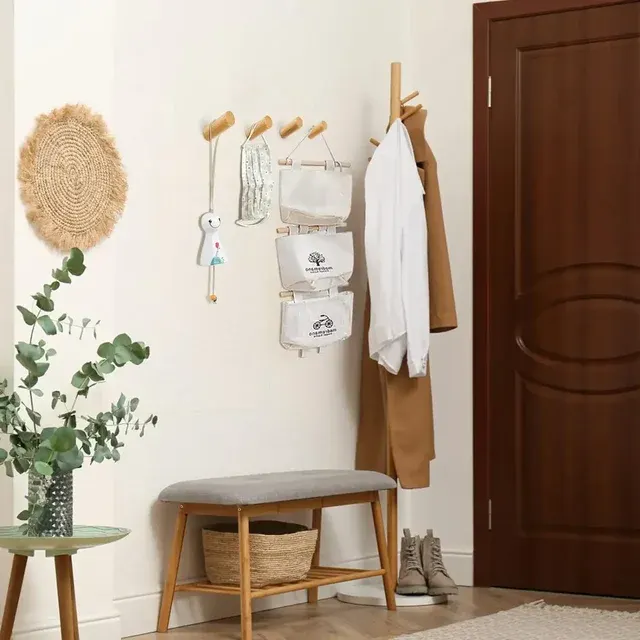 Holz-Wandhaken-Set 4