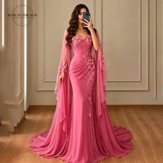 Chiffon Evening Gown 3