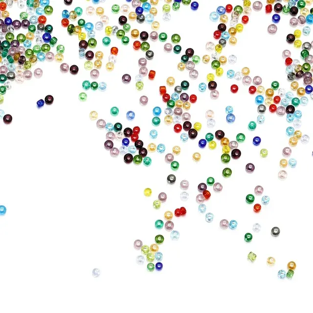 Transparent Glass Seed Beads 2mm for Jewelry 2