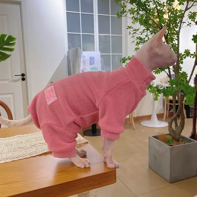 Cat Fleece Coat 2